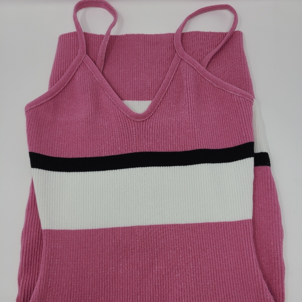 Fashion nova Pink bodycon dress (small)